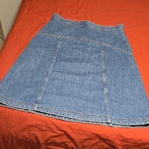 Old Navy Blue A-Line Skirt